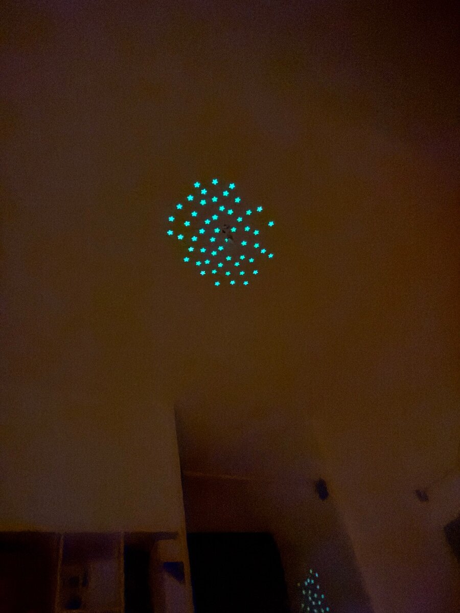 Étoiles Lumineuses Murales