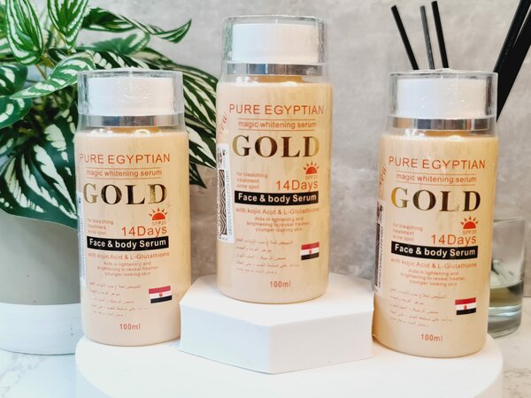 Pure Egyptian gold serum
