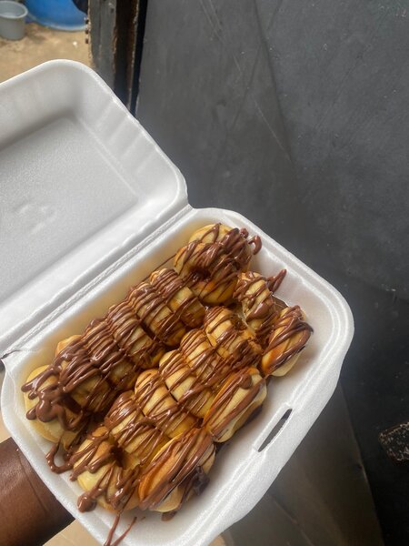 Poffertjes au Chocolat