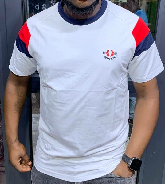 T-shirt casual colorée homme