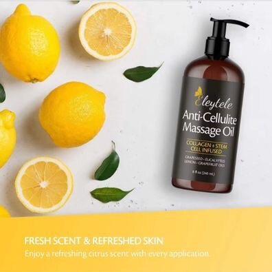 Huile amincissante, Massage corporel Eleytele 240 ML