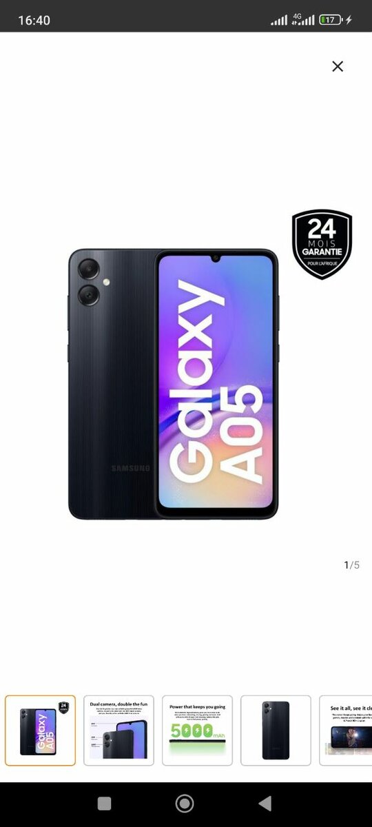 Samsung a05