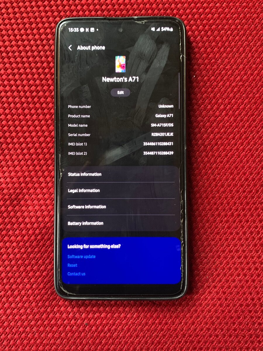 Samsung Galaxy A71