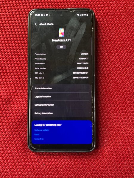 Samsung Galaxy A71
