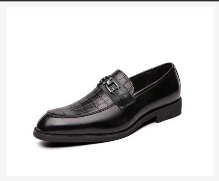 Mocassins simili cuir croco