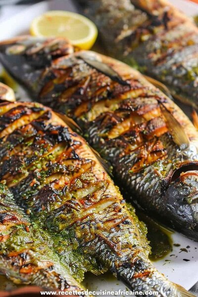 Poisson braise