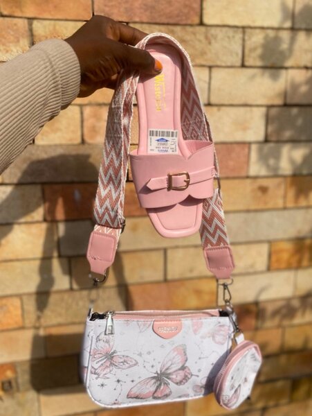 Bag and slippers