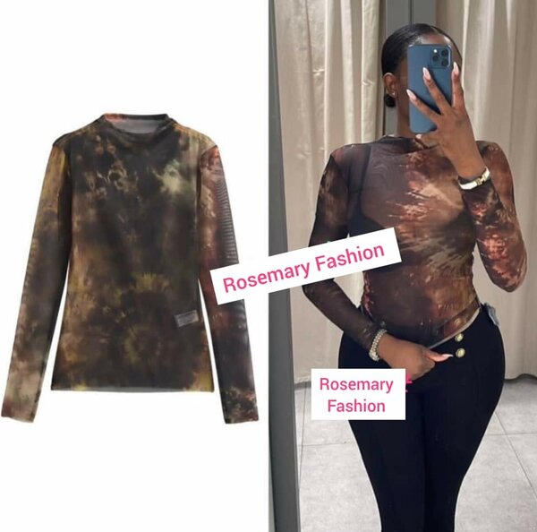 Ladies mesh tops