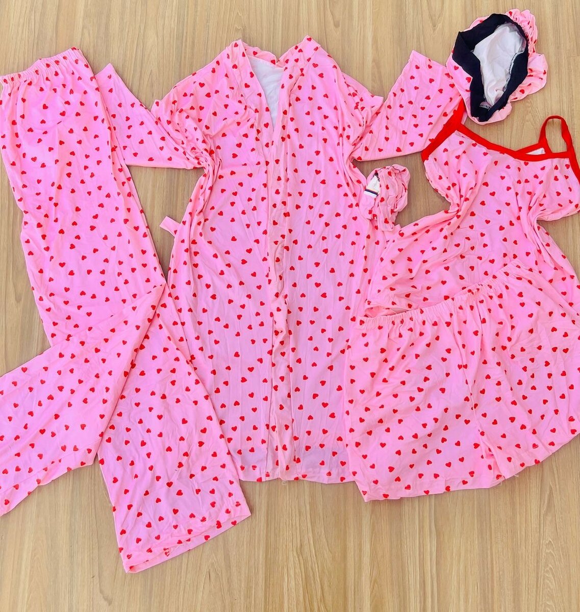 5 pieces nightwear