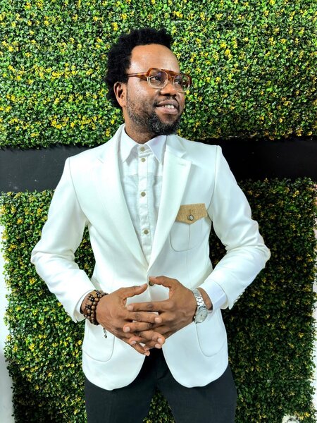 Veste Blazer blanc cassé homme