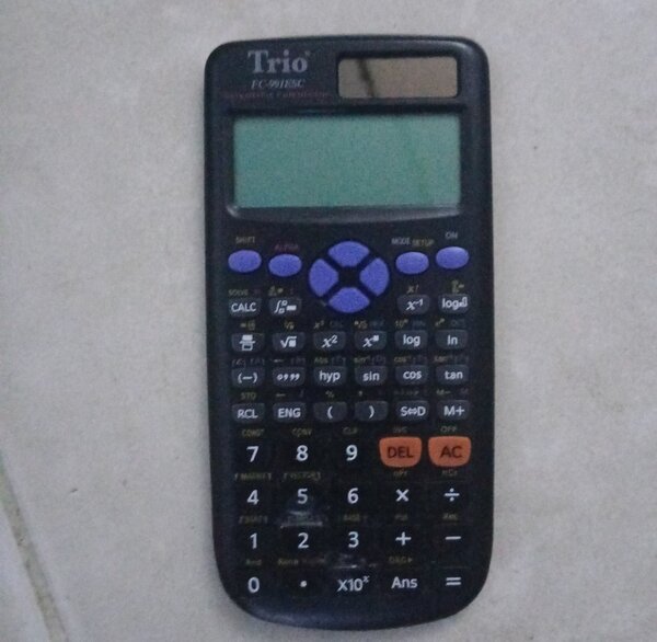 Calculatrice Scientifique Trio 417 Fonctions