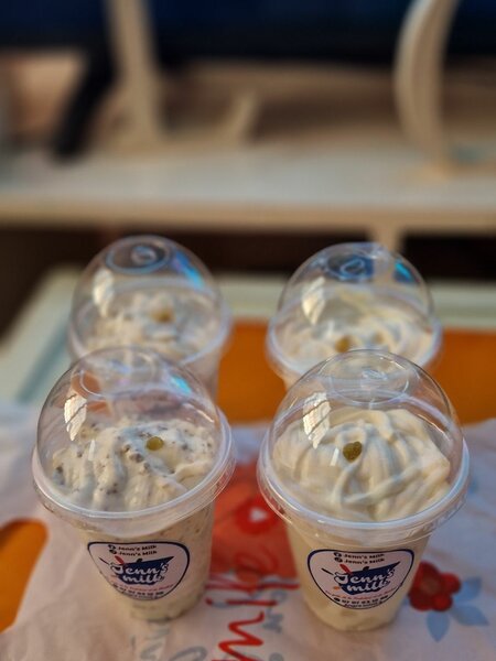 4 POTS DE DÈGUÈ OU  LAIT