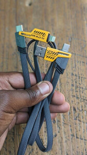 4 in 1 quality 100w phone charging cables