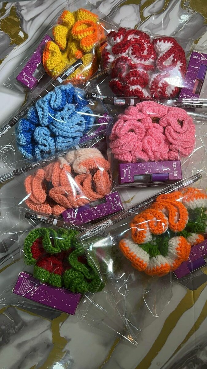Chouchou au crochet