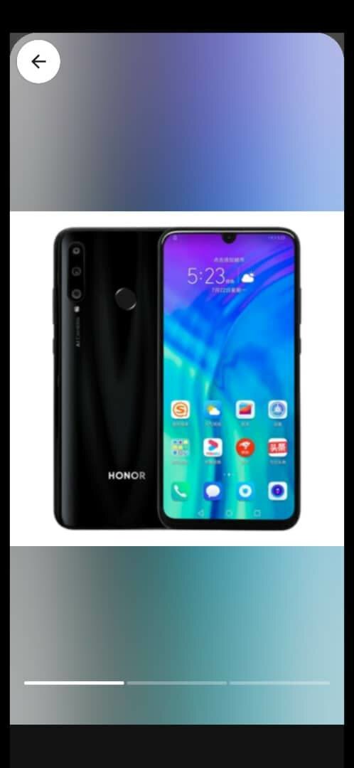Huawei honor 20i  ROM 128GB RAM 6GB.