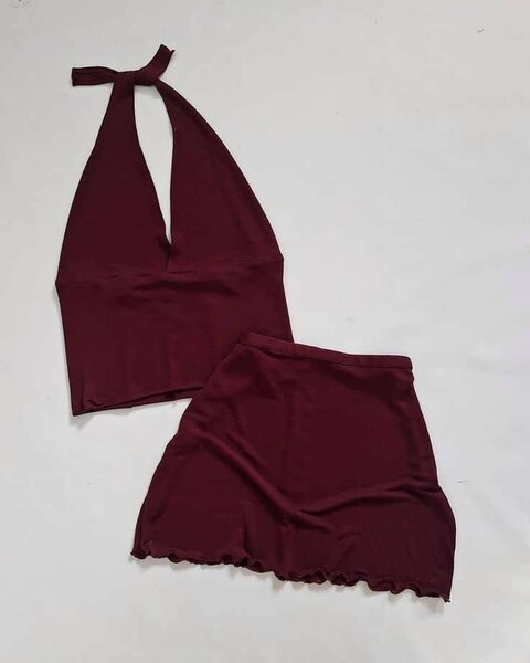 Robe élégante fendue femme