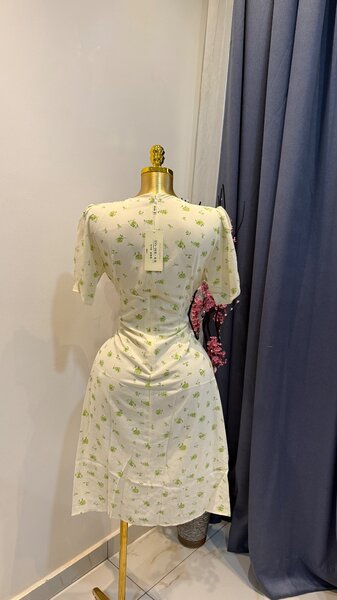 Midi floral dress