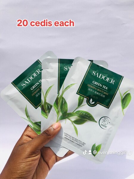 Skincare facemasks