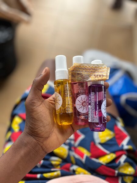 Sprays parfumés concentrés