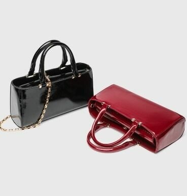 Sac à main Zara élégant verni