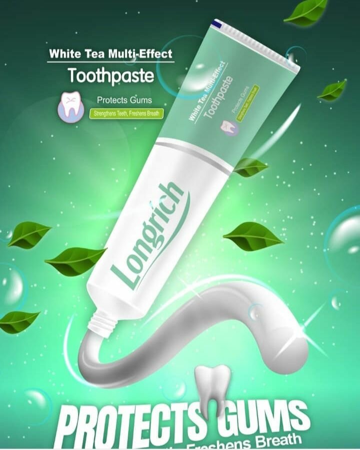 Dentifrice Longrich Thé Blanc