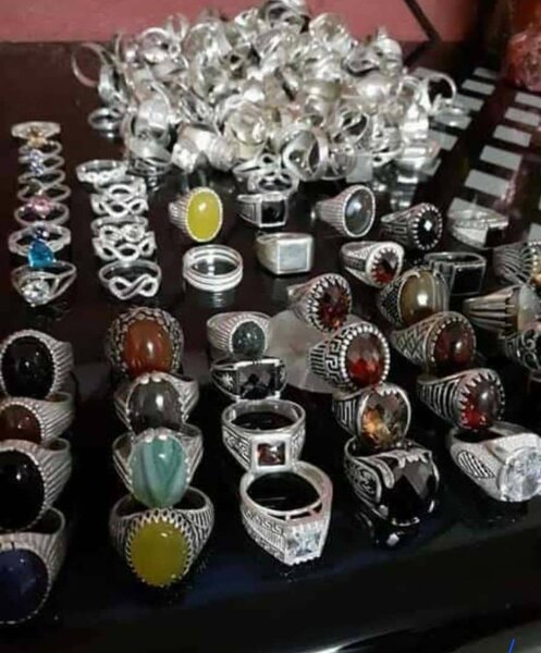 Bague chevalier homme