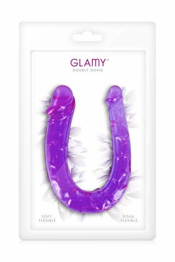 Dildo double tête flexible