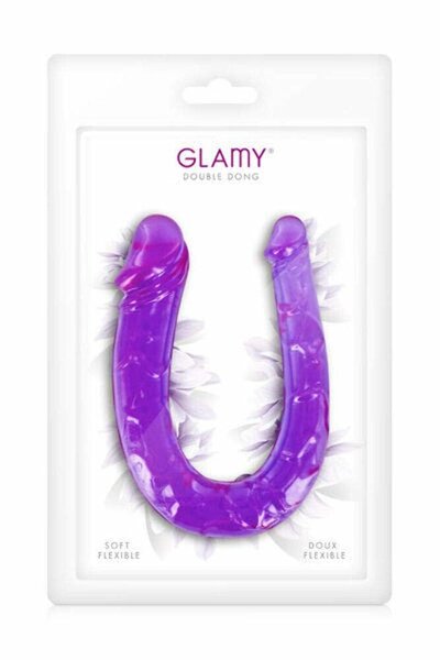 Dildo double tête flexible