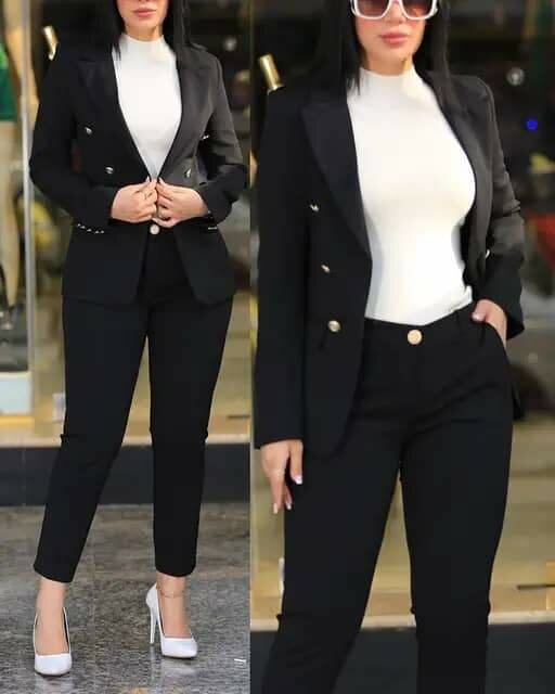 Reduced to clear Ladies suits double breasted