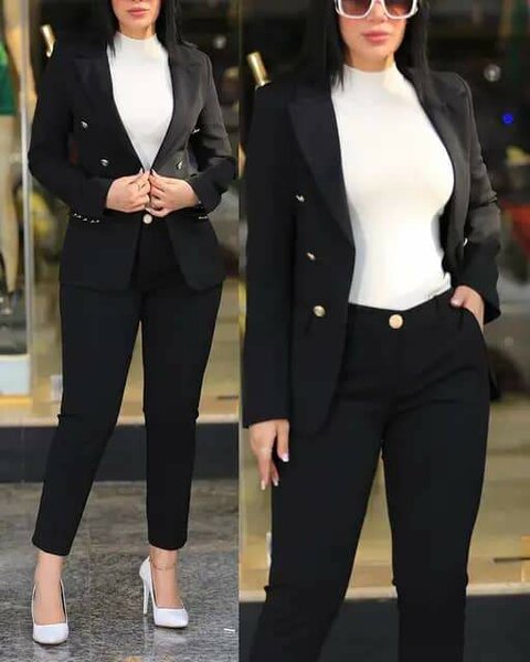 Reduced to clear Ladies suits double breasted