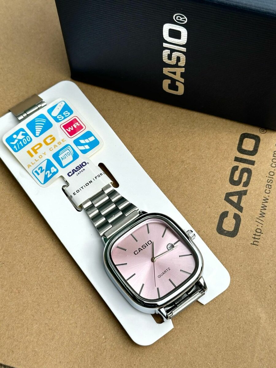 Casio Montre Femme Rose