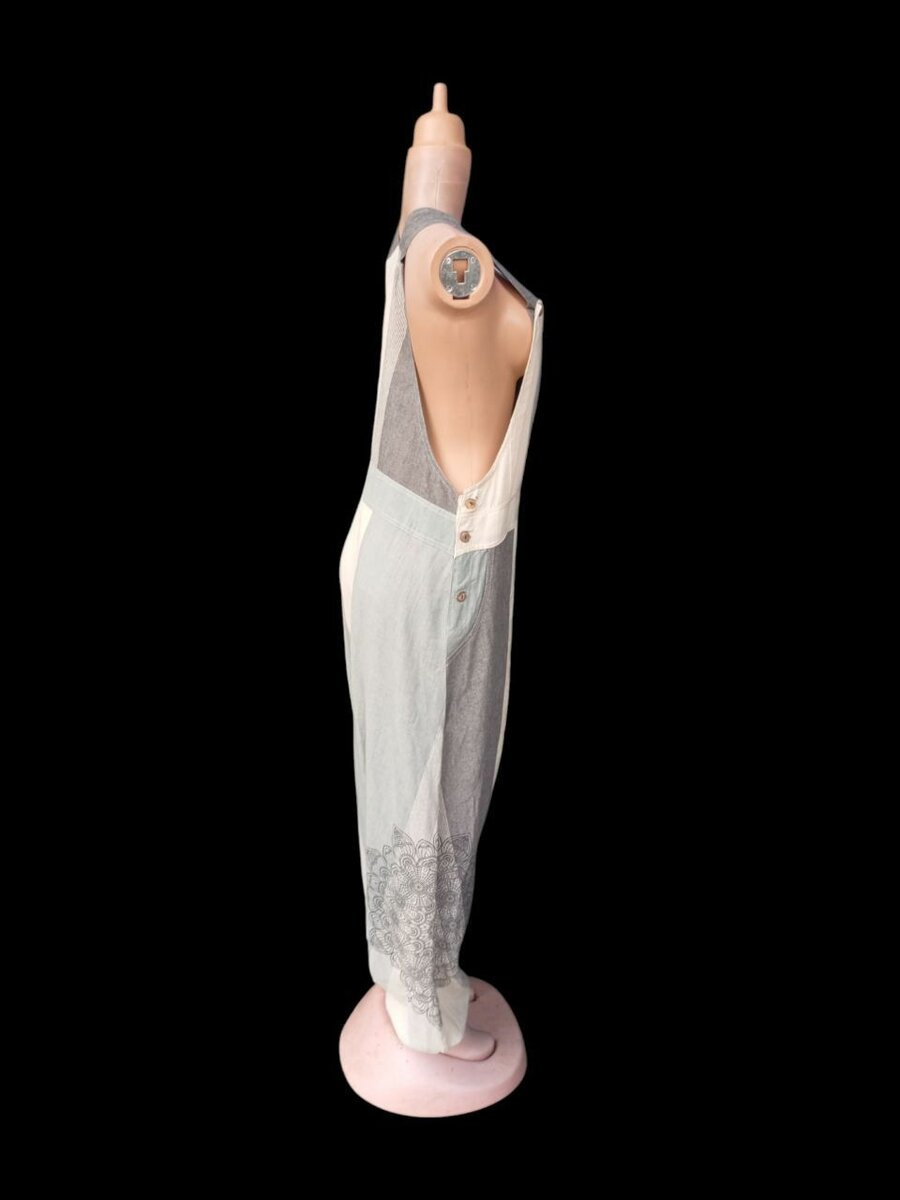 Salopette sarouel coton doux