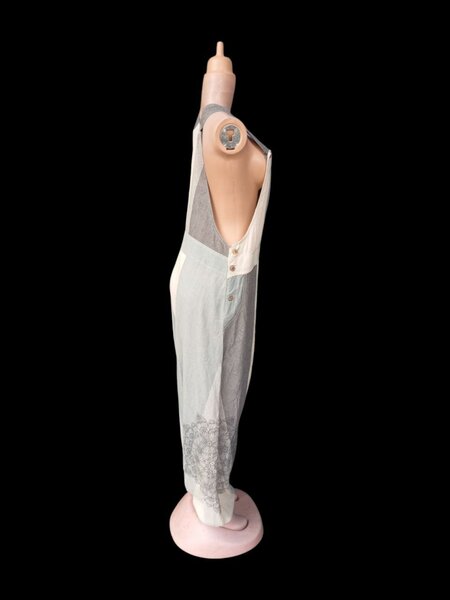 Salopette sarouel coton doux