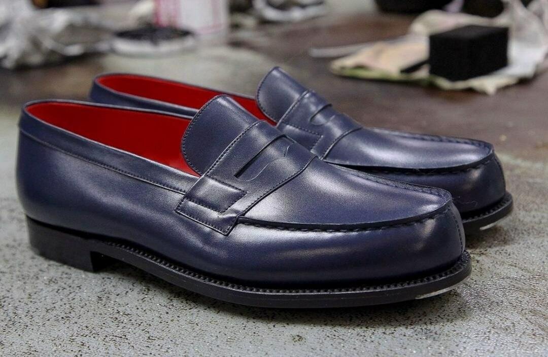 Mocassins en cuir élégants