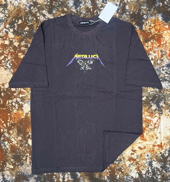 T-shirt rock imprimé