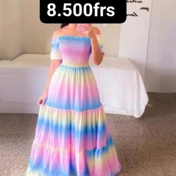 Robe tissée femme