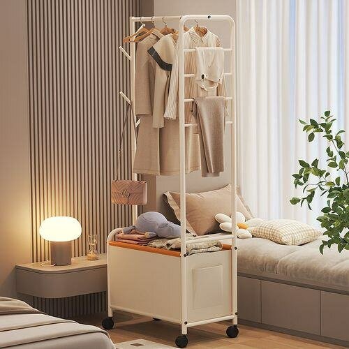 Portant Vêtements avec Rangement