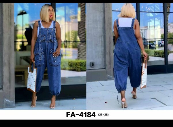 Denim jamsuit