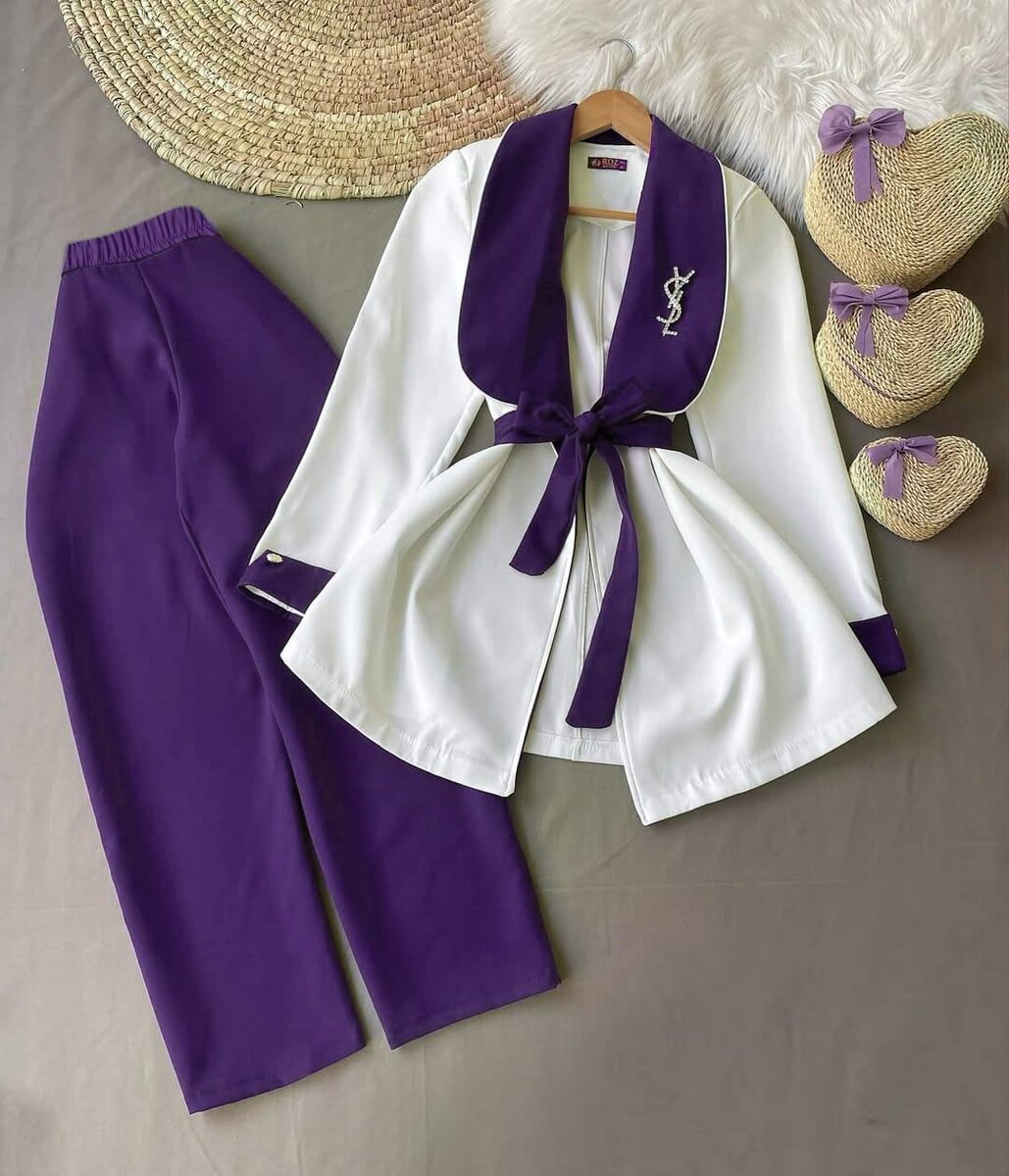 Ensemble Élégant Femme Deux Pièces