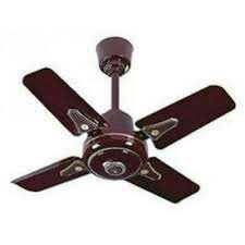 Ventilateur plafond métro marron