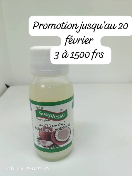 huile de coco