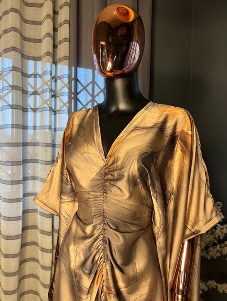 Sienna-Silk Boubou