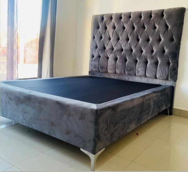 Bed with headboard
