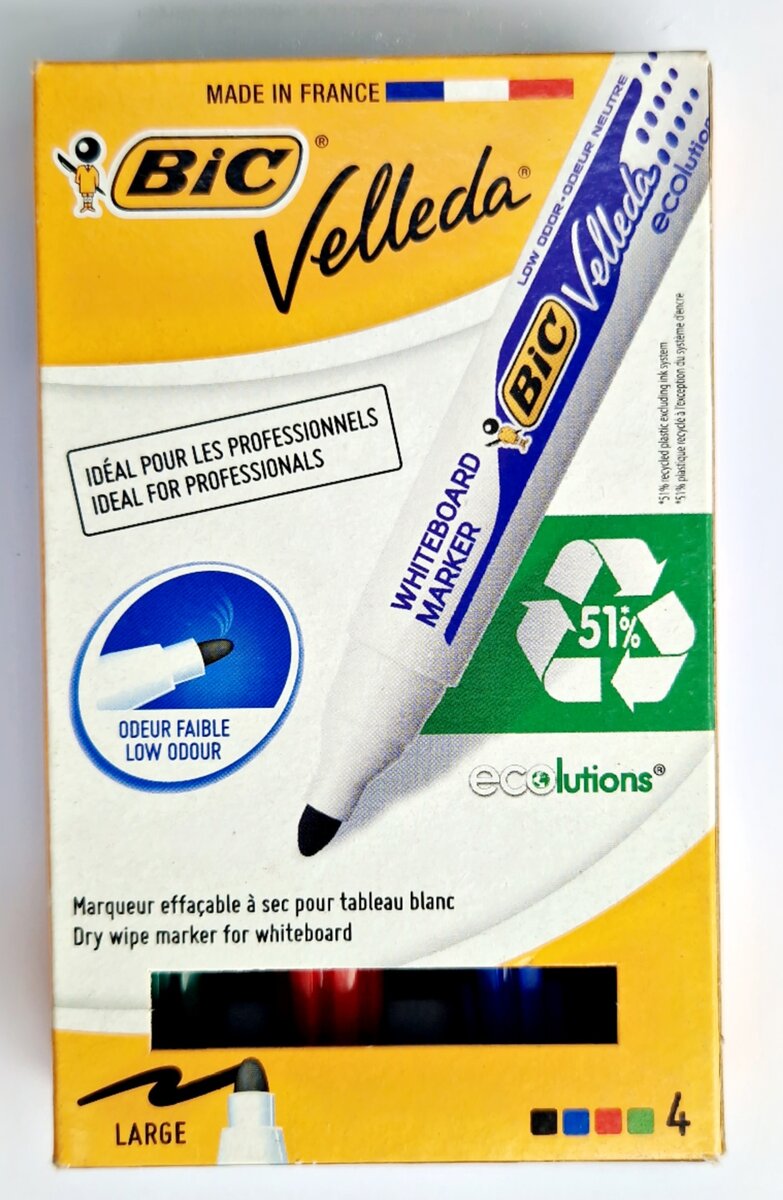 Marqueur Blanc BIC Velleda