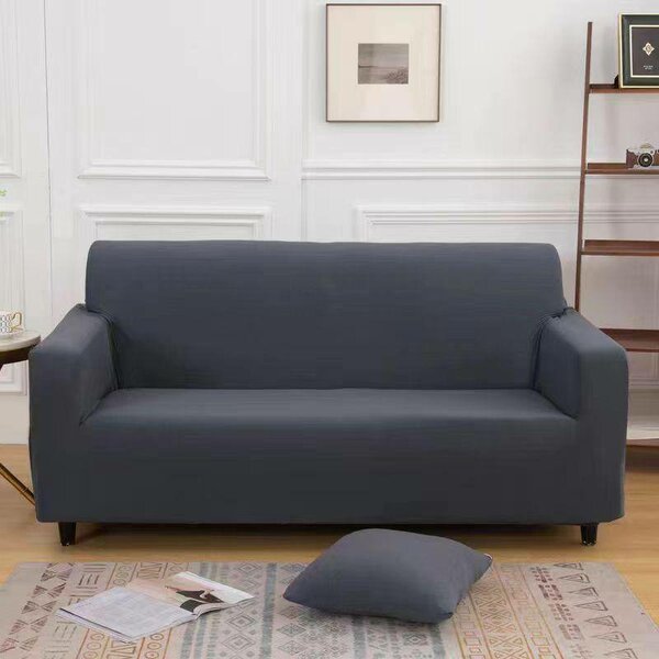 Plain sofa cover's