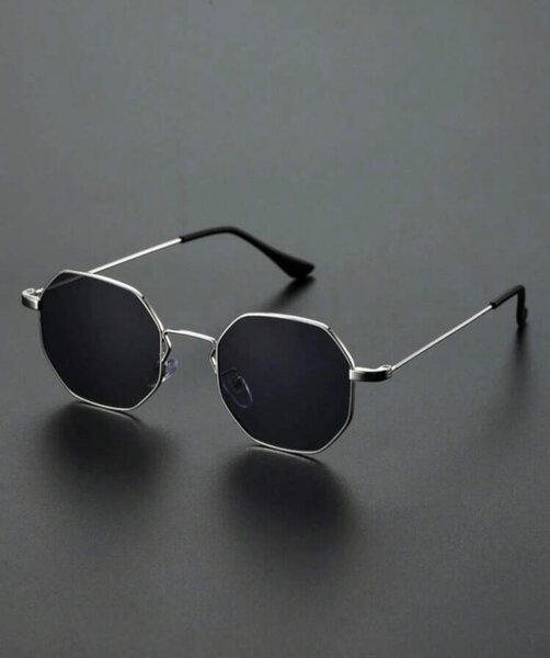 Lunettes de soleil octogonales élégantes