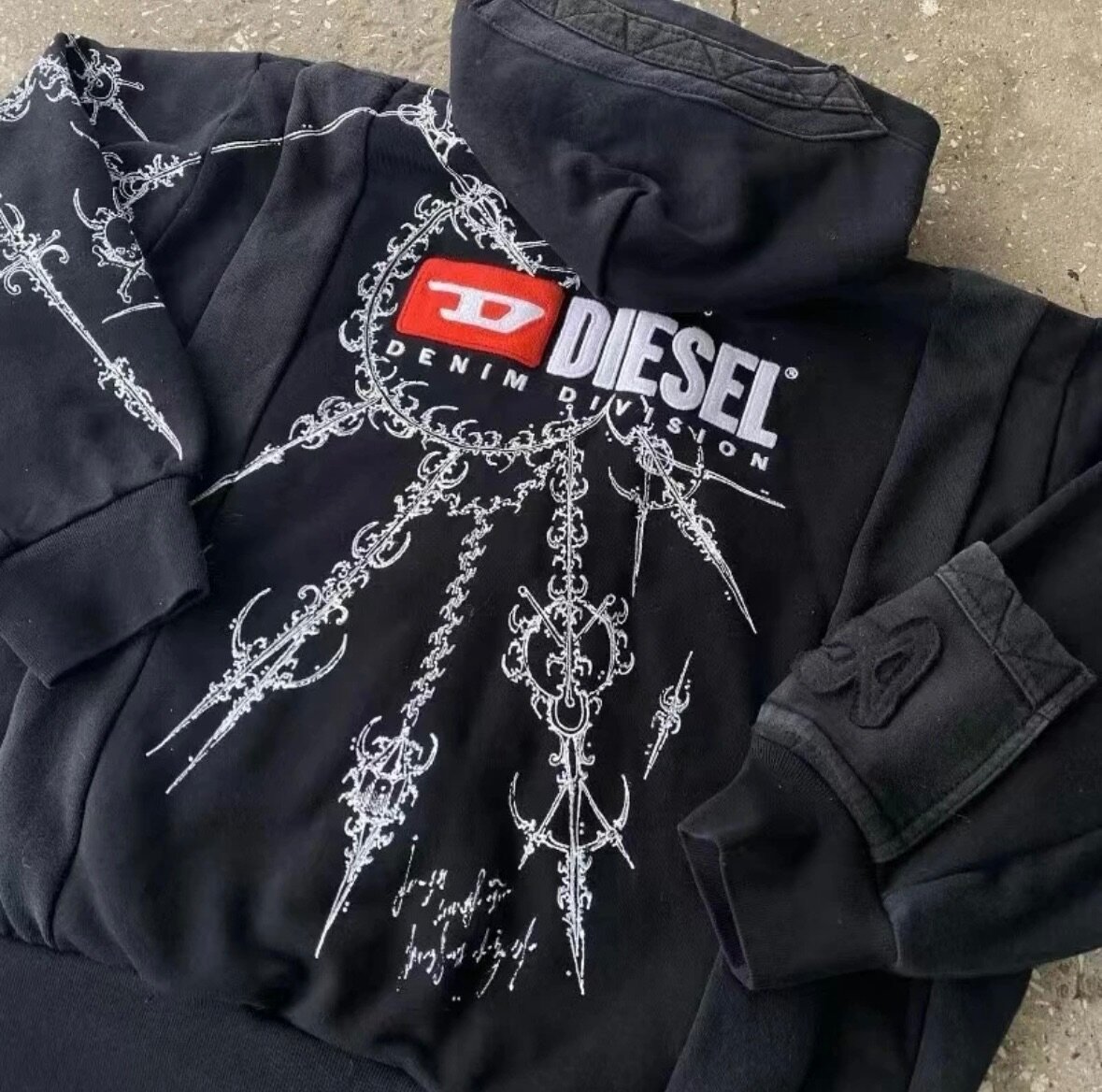 Зип худи Diesel
