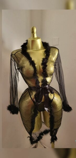 Robe transparente sexy
