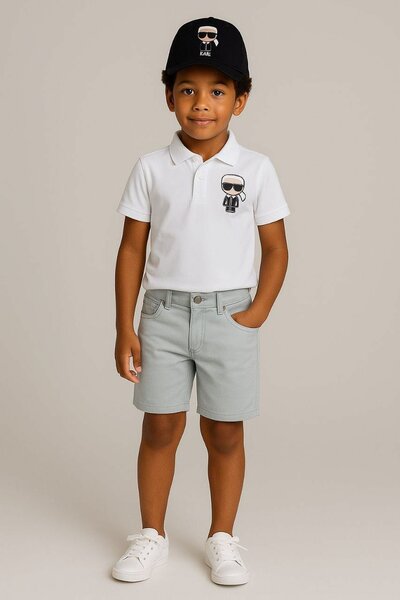 Ensemble polo et short garçon