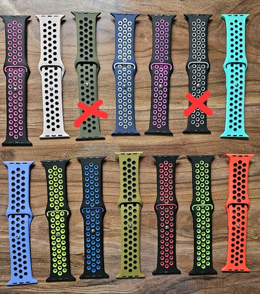 Bracelets perforé